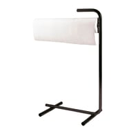 Porte-papier toilette sur pied en noir